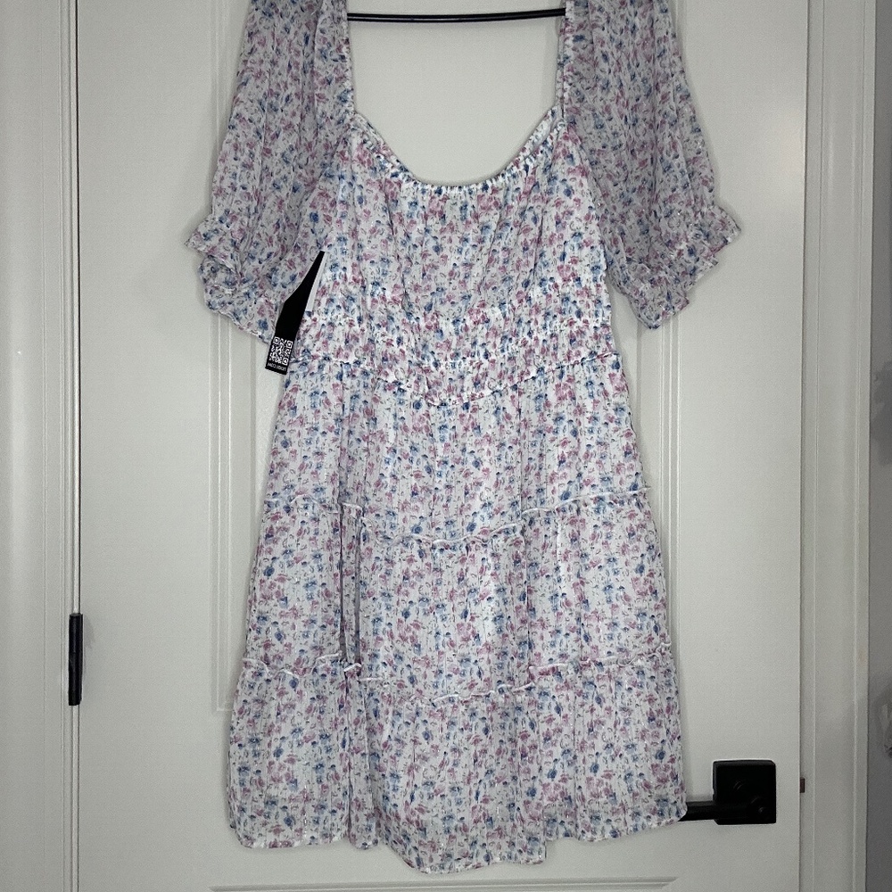 Trixxi Floral Ruffle Dress NWT (#140)